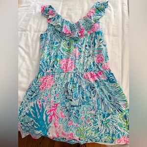 Lilly Pulitzer Romper/Dress in Blue and Pink